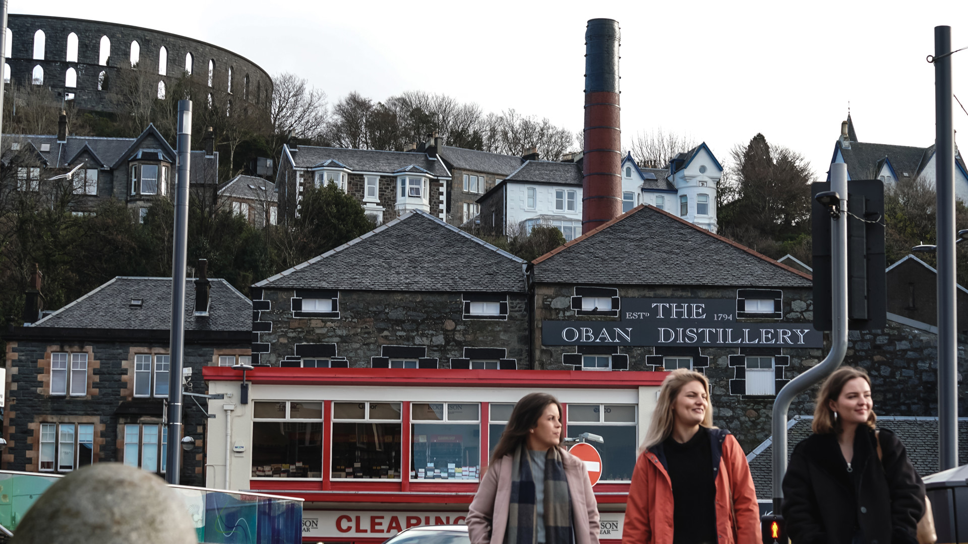 Background image - Oban Distillery