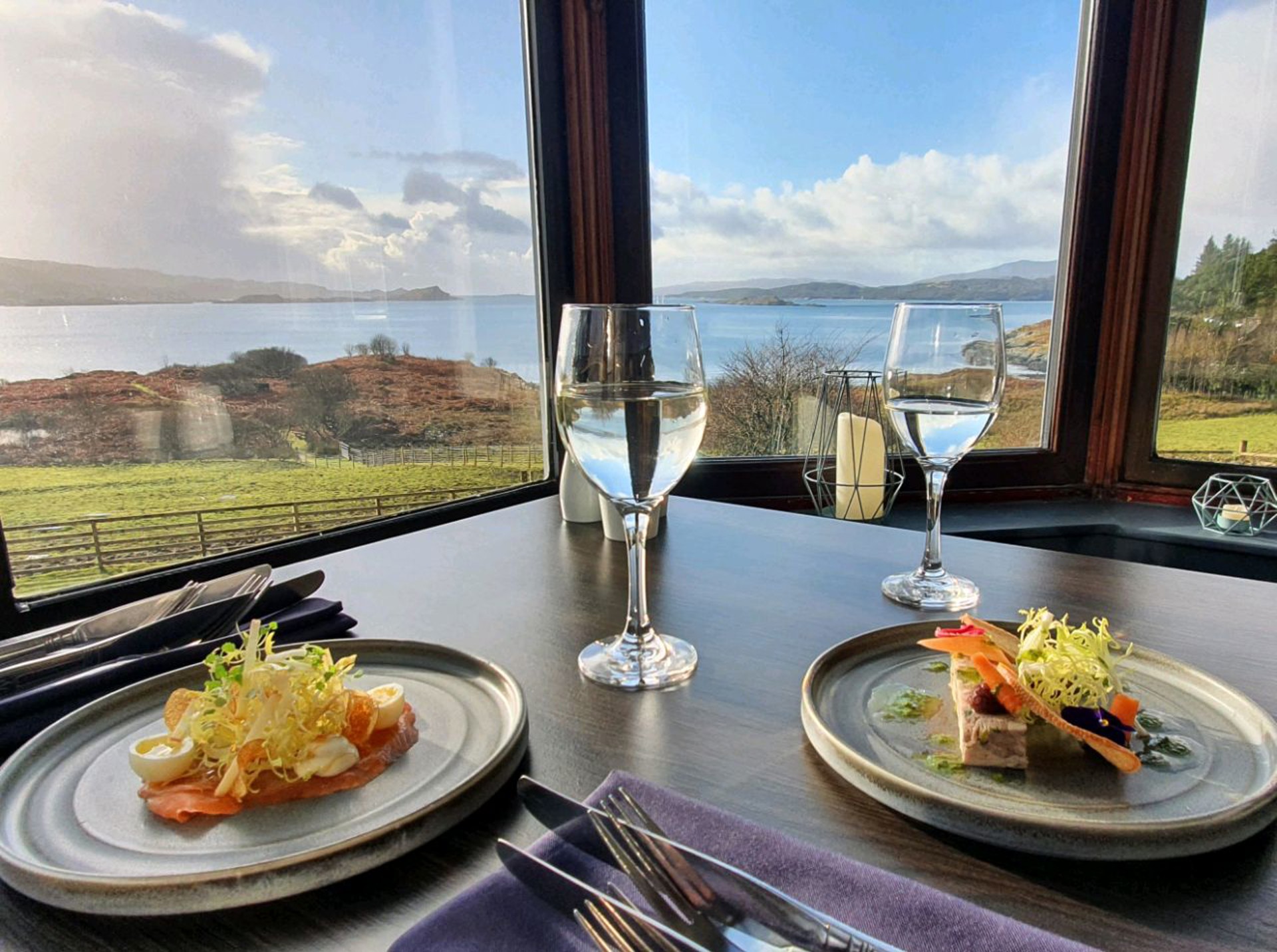 Background image - Loch Melfort Hotel Oban